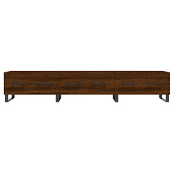 Acheter vidaXL Meuble TV chêne marron 150x36x30 cm bois d'ingénierie