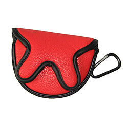 Housse De Protection Pour Tête De Putter De Golf Headcover Protector Bag Club Cover Rouge pas cher