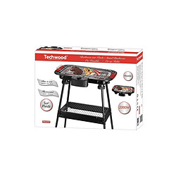 Barbecue Sur Pieds Ou Table 2000 W Techwood - Tbq-825p