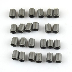 Avis 24x Bouchon De Soupape De Roue Vanne Extension Valve Stem Pour Pneu Jante