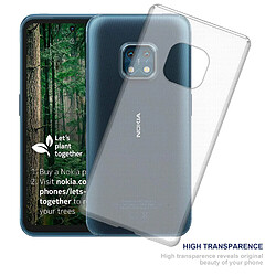 Avis Cadorabo Coque Nokia XR20 Etui en Transparent