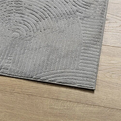 Avis vidaXL Tapis IZA poils courts style scandinave gris 160x230 cm