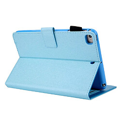 Acheter Etui en PU avec stockage de cartes bleu clair pour votre Apple iPad Mini 9.7 (2019)/4/3/2/1