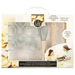 Lily Cook Coffret ustensiles à patisserie pour enfants.