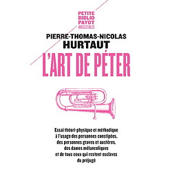 L'art de péter : essai théori-physique et méthodique à l'usage des personnes constipées, des personnes graves et austères, des dames mélancoliques et de tous ceux qui restent esclaves du préjugé