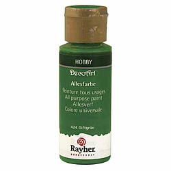 Rayher Peinture acrylique tous usages mat 59 ml - Vert