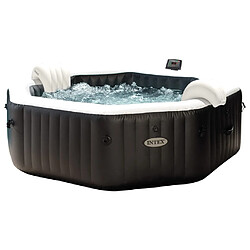 Avis INTEX Baignoire de massage à bulles octogonale 218x71 cm 6 personnes