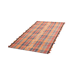 Vidal Tapis de laine 232x130 orange Jajim