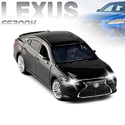 Universal 1: 32 Lexus ES300H alliage pull back modèle moulé sous pression métal jouet voiture avec lumière acoustique 6 portes ouvertes cadeaux pour enfants Livraison gratuite |(Le noir)