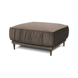 Avis MAISON AUBERTIN Pouf L Fiorenzo Tissu Taupe