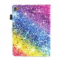 Acheter Etui en PU avec support diamant coloré pour votre Apple iPad 10.2 (2019)