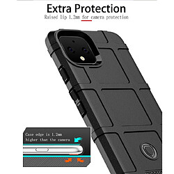 Wewoo Coque Souple Housse en silicone à couverture totale et à couverture anti-choc pour Google Pixel 4 Marron pas cher