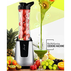 HIGH-TECH & BIEN-ETRE® Juicer pour jus de fruit frais / extracteur de jus à vitesse lente pour conservation de vitamines - Argent