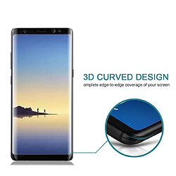 Acheter Wewoo Film de verre trempé 25 PCS pour Galaxy Note 8 Protecteur d'écran en plein écran de dureté de surface 3D 9H 9H Noir