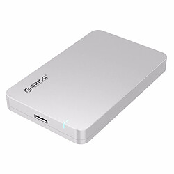 Avis Wewoo Boîtier disque dur argent pour 9,5 mm 2,5 pouces SATA HDD / SSD 2569S3 USB3.0 Mirco-B externe de de stockage