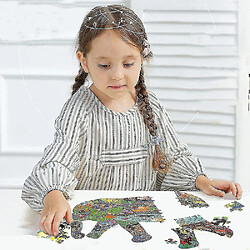 Avis Universal Puzzle éléphant en forme d'animal puzzle 200 pièces mur décoration de la maison