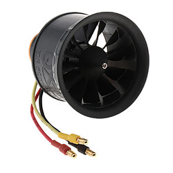 Acheter Moteur sans brosse de lame 12 du ventilateur de conduit de 50mm pour accessoire d'avion RC modèle EDF