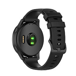 Bracelet en silicone noir pour votre Garmin Vivoactive 4