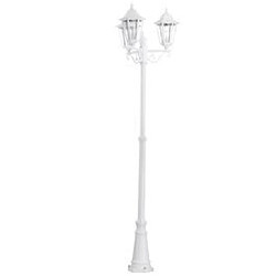 Lampadaire extérieure Blanc 3X60W Navedo - EGLO LIGHTING - 93454