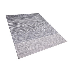 Beliani Tapis en dégradé de gris 160 x 230 cm KAPAKLI