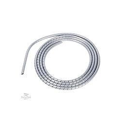 ABI DIFFUSION DATAFLEX 33252 GUIDE-CABLES SPIRALE ARGENT 25 m