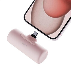 SANAG Pequeño Cargador Portátil 4500Mah Mini Banco De Energía Con Conector Usb-C Integrado, Batería Externa Para Iphone 16/16 Plus/16 Pro/16 Pro , Samsung S24/23, Teléfono Android, Ipad Pro/Air