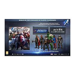 Square Enix Marvels Avengers Jeu PS4