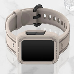 Acheter Avizar Bracelet pour Xiaomi Redmi Watch 2 Lite / Redmi Watch 2 Silicone Bumper beige