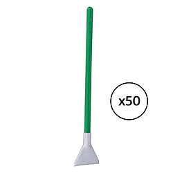 VISIBLEDUST Pack 50 spatules vertes ultra MXD-100, 1,0X 24mm