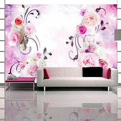 Paris Prix Papier Peint Rose Variations 105 x 150 cm