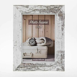 Zep S.r.l Nelson 20 x 30 cm blanc – Vintage, cadre en bois