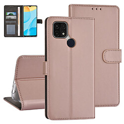 Etui porte cartes pour Oppo A15 - Rose Gold