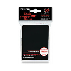 Ac-Deco Sachet de 50 protège-cartes - Format US - Noir