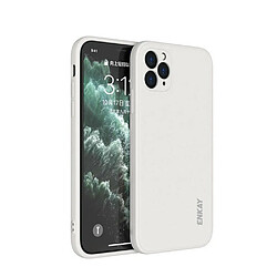 Coque en silicone trou précis anti-goutte blanc pour votre Apple iPhone 11 Pro Max 6.5 pouces