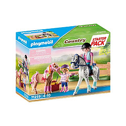 Playmobil® Country Starter Pack Cavaliers et chevaux