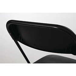 Chaises Pliantes Noires Lot de 10 - Bolero