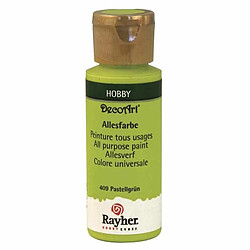 Rayher Peinture acrylique tous usages mat 59 ml - Vert pastel