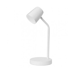 faro Lampe de table Tender Polycarbonate,acier blanc,teinté 38 Cm