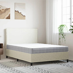 vidaXL Matelas à ressorts ensachés moyen 140x190 cm