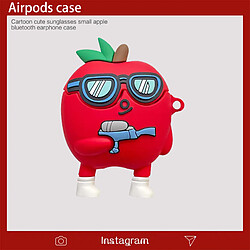 GUPBOO Airpods Coque Housse Étui Protecteur Compatible pour AirPods 3-Silicone mignon de fruit de pistolet de pulvérisation d'eau