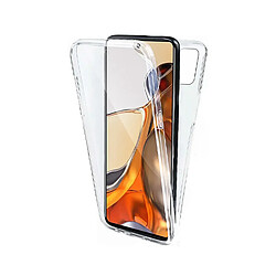 PHONECARE Coque 3x1 360° Impact Protection pour Xiaomi Redmi Note 12S - Transparent