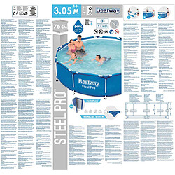 Acheter Bestway Piscine Steel Pro 305x76 cm