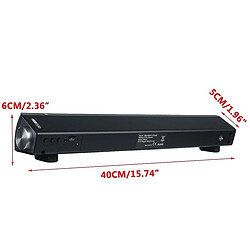 Avis Universal Haut-parleur sans fil Bluetooth Sound Bar Super Bass Stéréo Home TV Subwoofer Enceinte Système