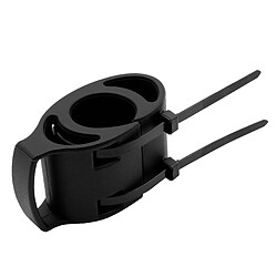 vhbw Support de guidon pour vélo compatible avec Garmin Approach S1, S2, S3 montres sport et autres montres GPS - silicone, noir