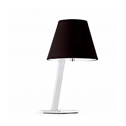 faro Lampe de table noire Moma 1 ampoule