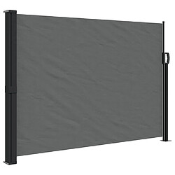 vidaXL Auvent latéral rétractable anthracite 140x500 cm