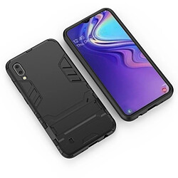 Wewoo Coque antichoc PC + TPU pour Galaxy M10, avec support (Noir)