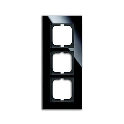 Busch-Jaeger 1723-825 Plaque triple, CARAT, vert noir