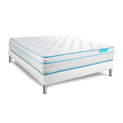 Avis Bodycare Pack 140x190 matelas BodyMax + sommier kit blanc + Couette 240x220cm + 2 oreillers 60x40cm