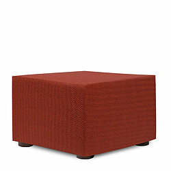 Housse de pouf Eysa JAZ Rouge foncé 100 x 65 x 100 cm